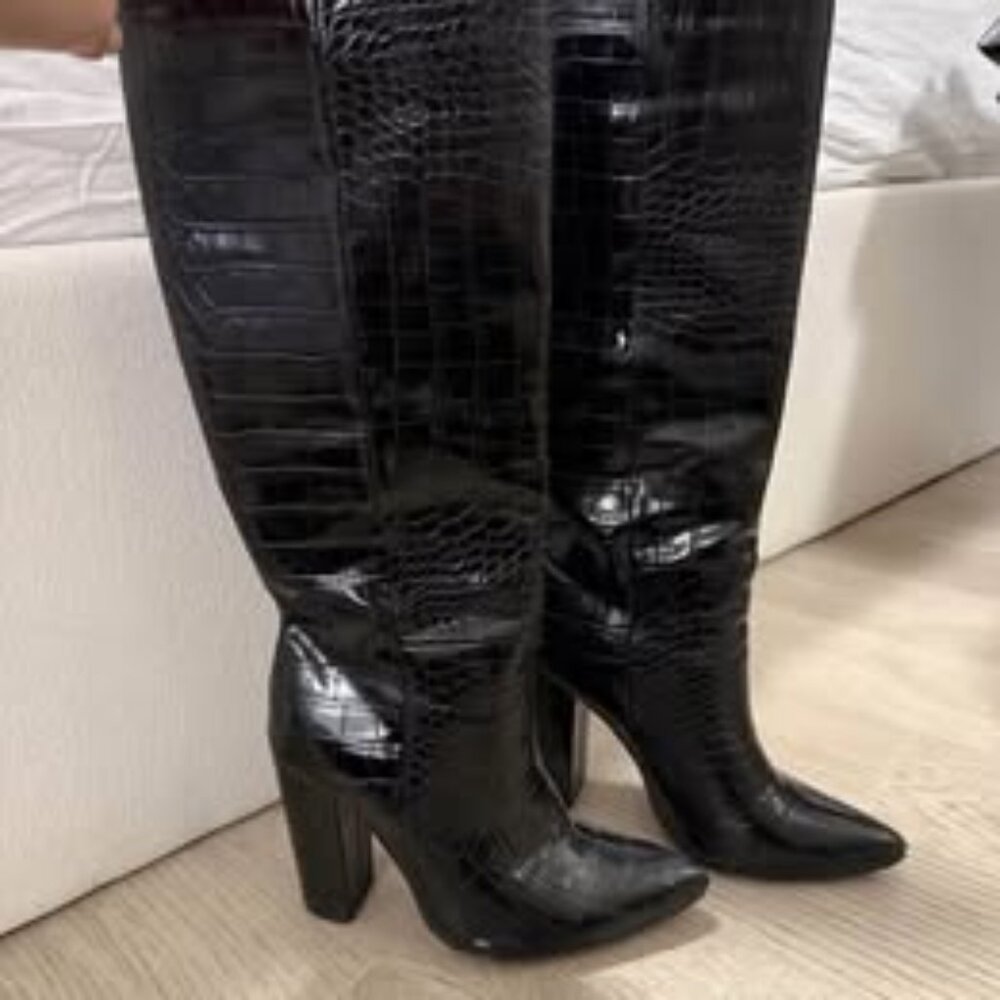 Crocodile boots